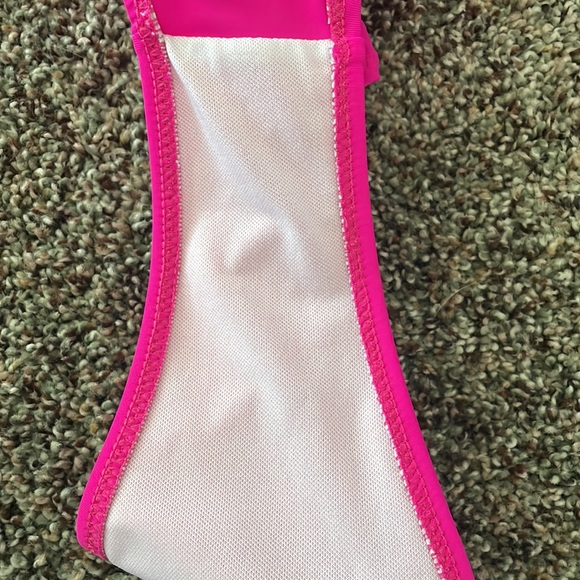 ZAFUL Pink Neon with a black Zippered top with silver hoops on side Size 6 - Picture 11 of 12